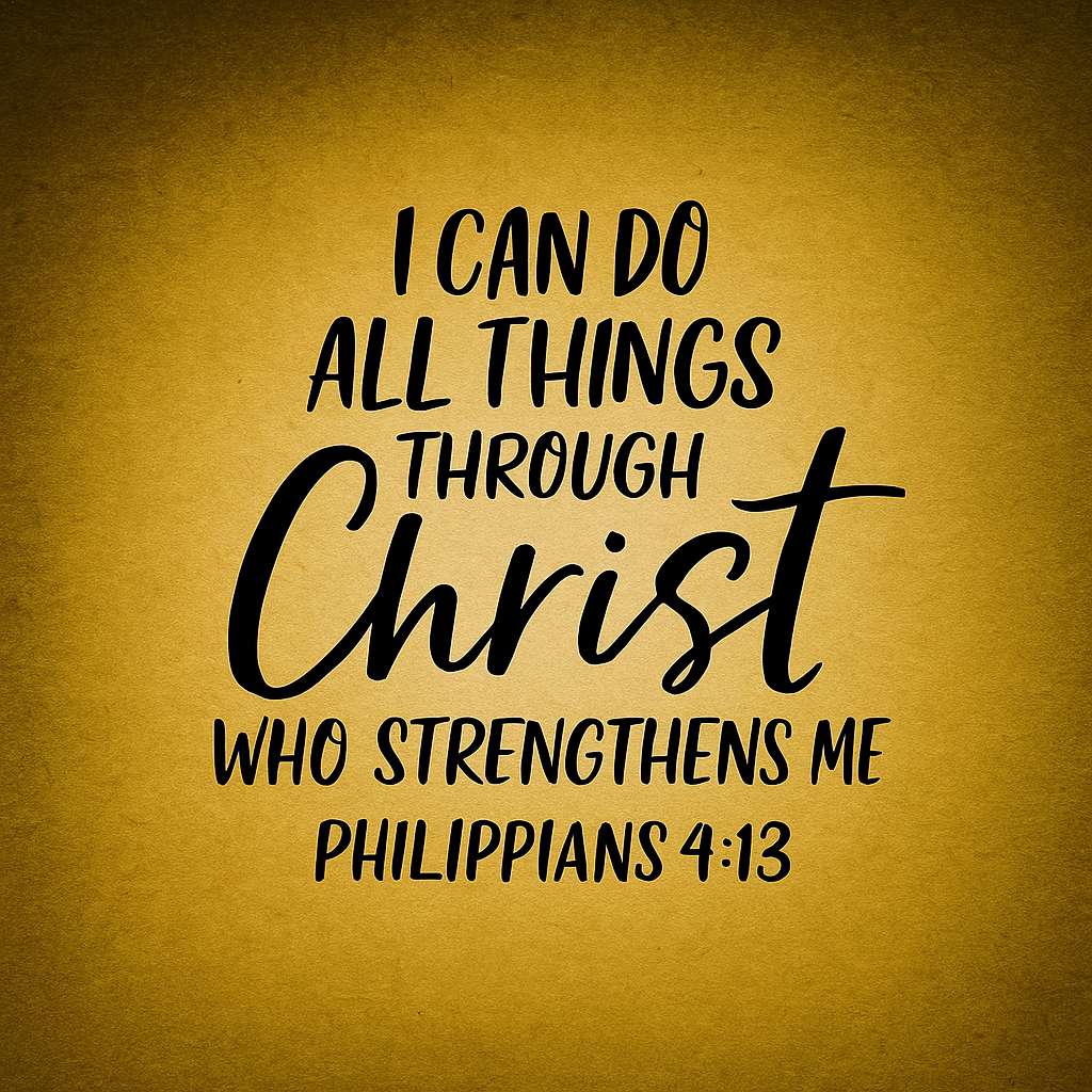 Phil 4:13