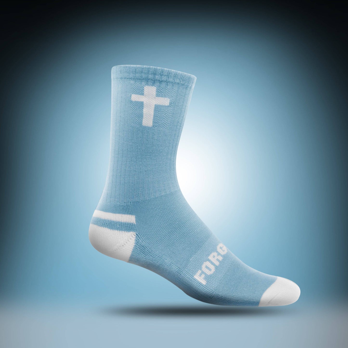 Forgiven | Baby Blue + White