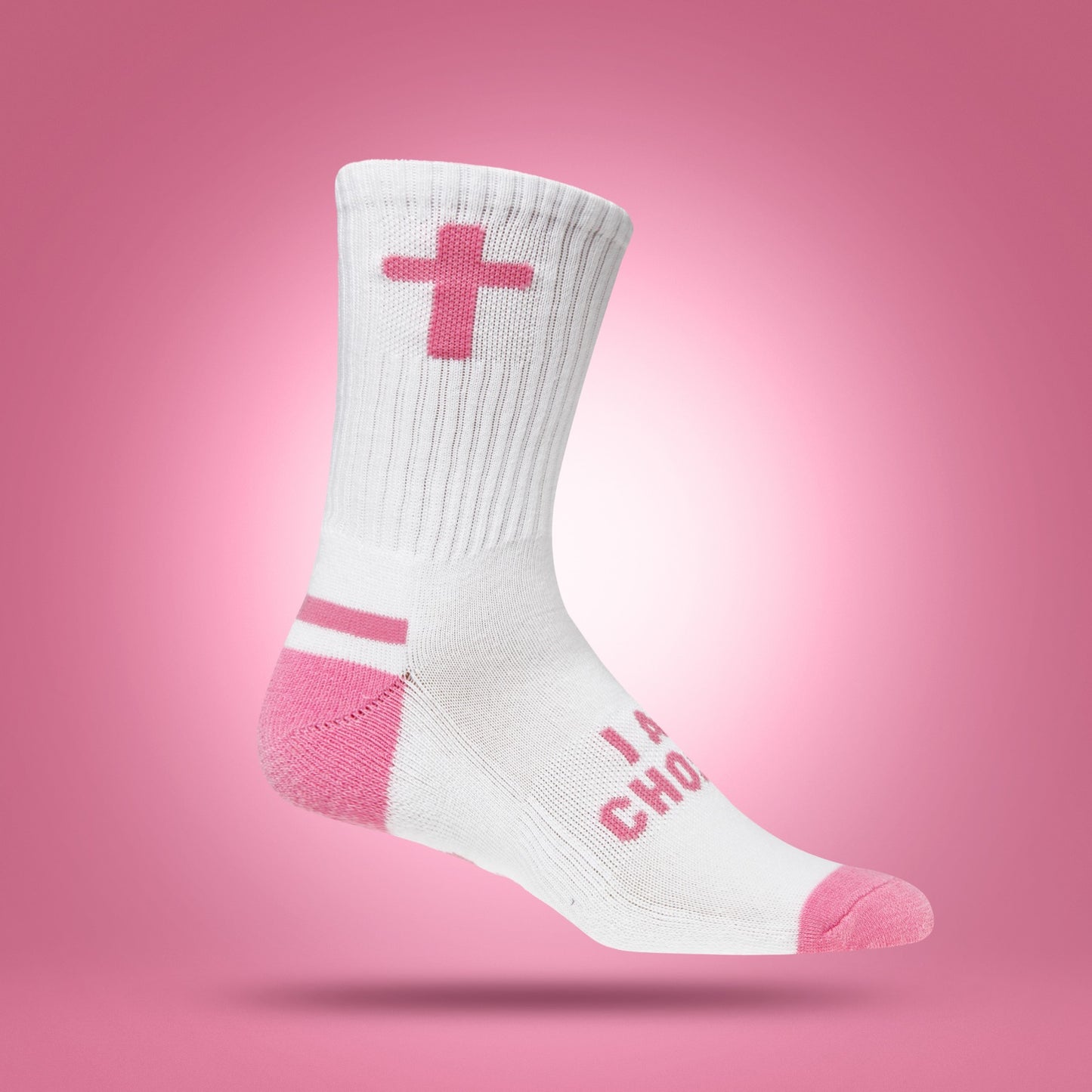 I am Chosen | White + Pink