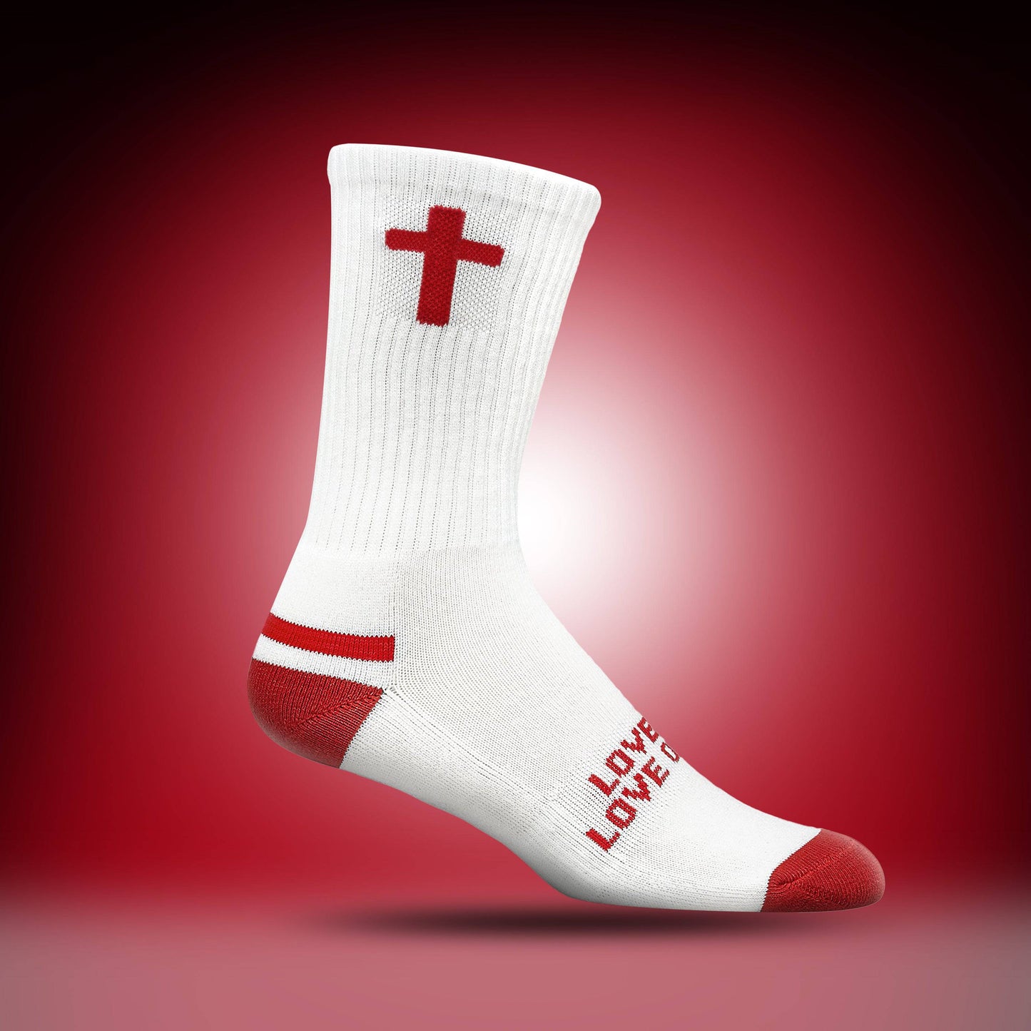 Love God Love Others | White + Red