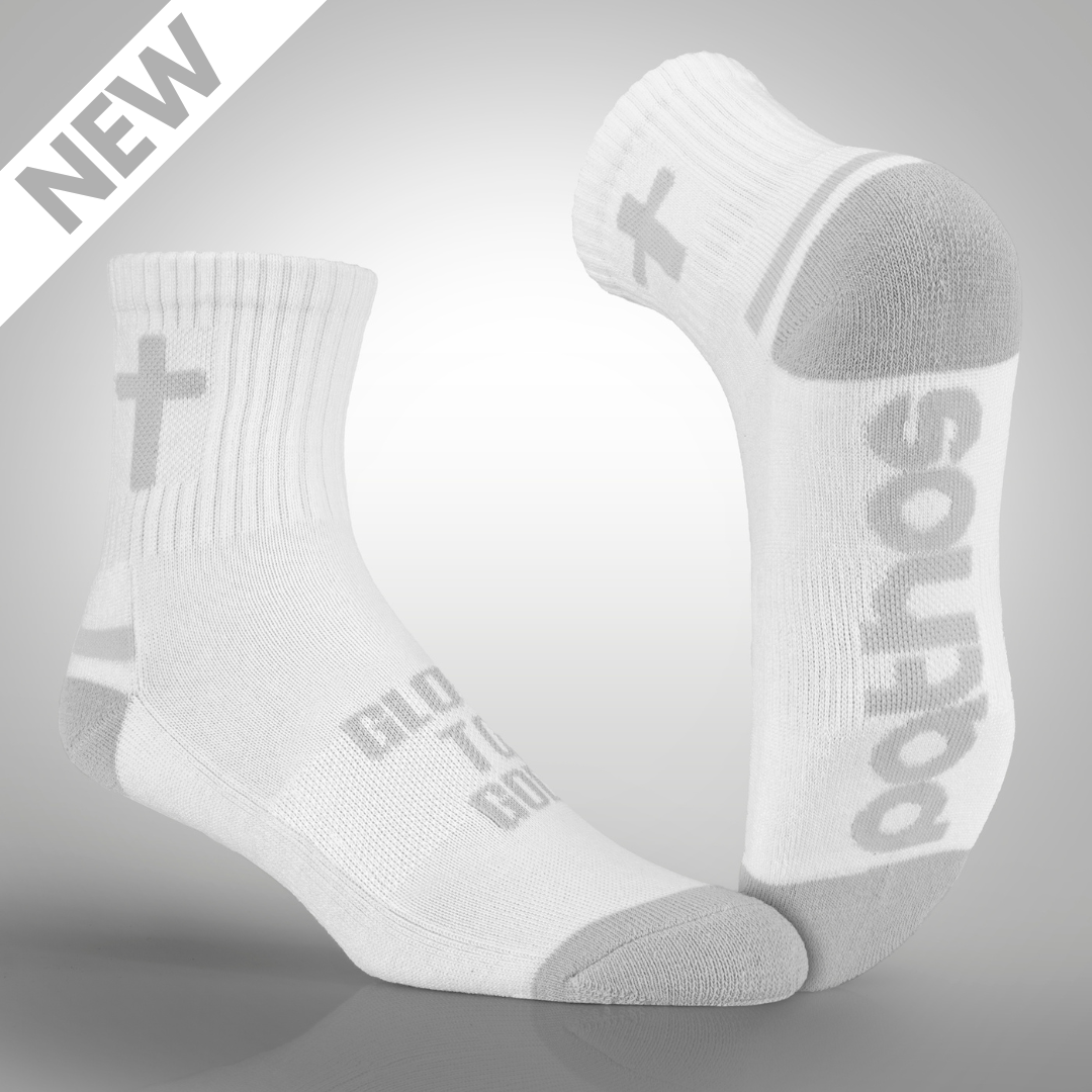 Glory to God | White + Grey