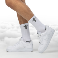 Iron Sharpens Iron | White + Iron Grey