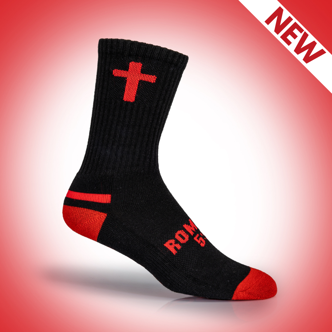 By His Blood | Black + Red