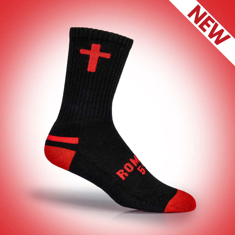 By His Blood | Black + Red