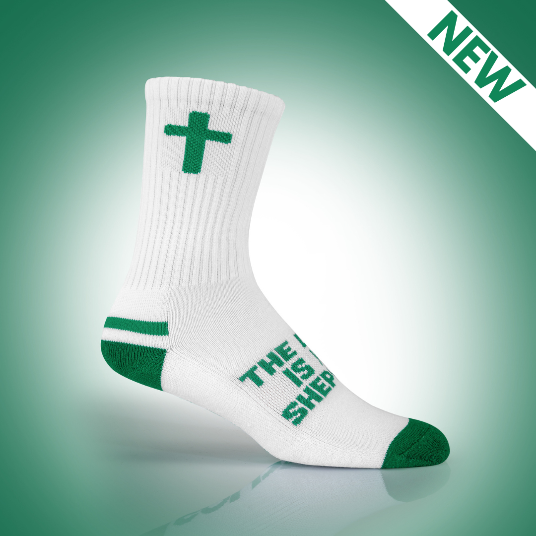 The Lord is My Shepherd | White + Pasture Green