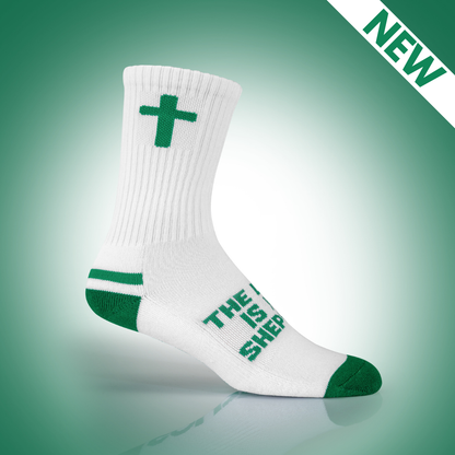 The Lord is My Shepherd | White + Pasture Green