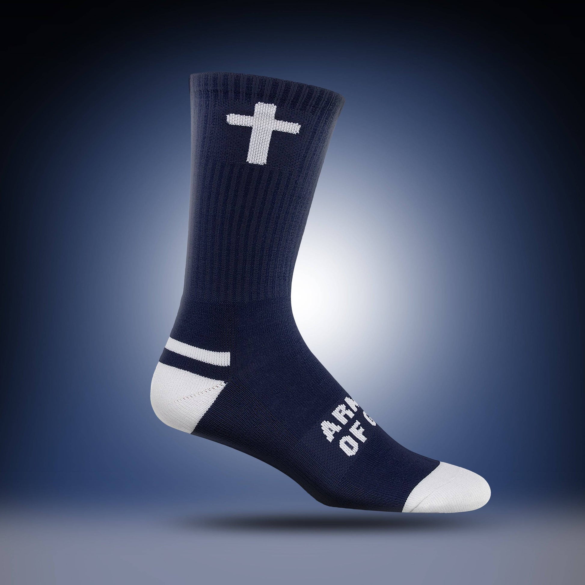 Armor Of God | Navy + White