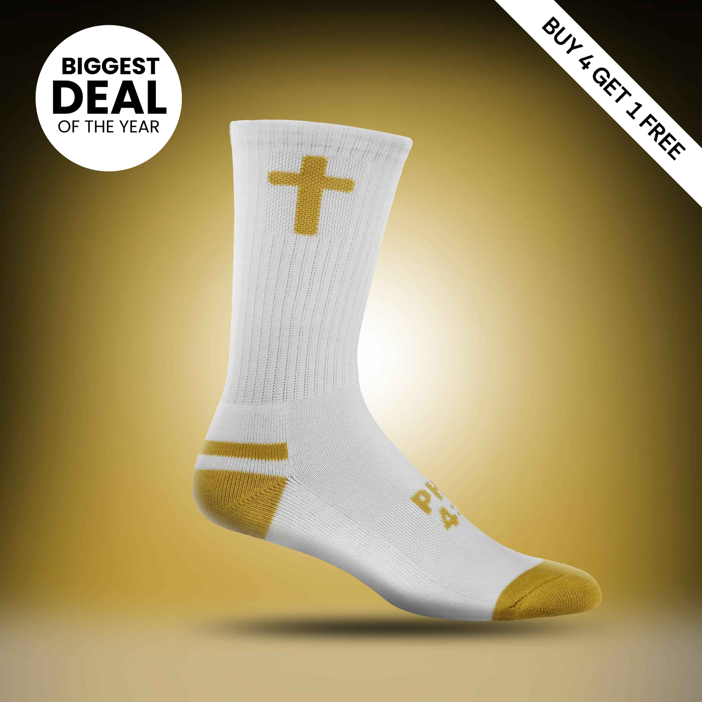 Phil 4:13 | White + Gold