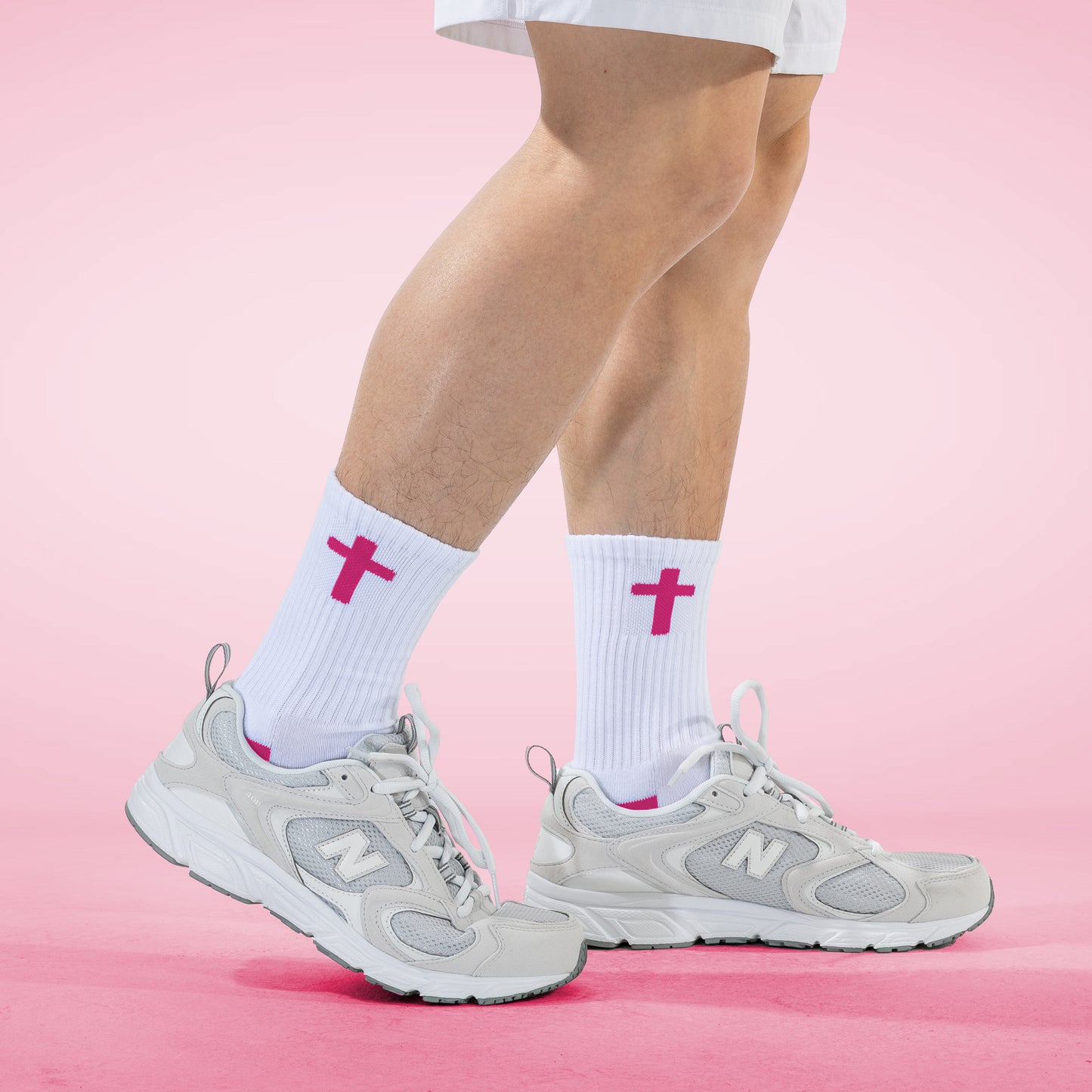 I Am Chosen | White + Dragonfruit Pink