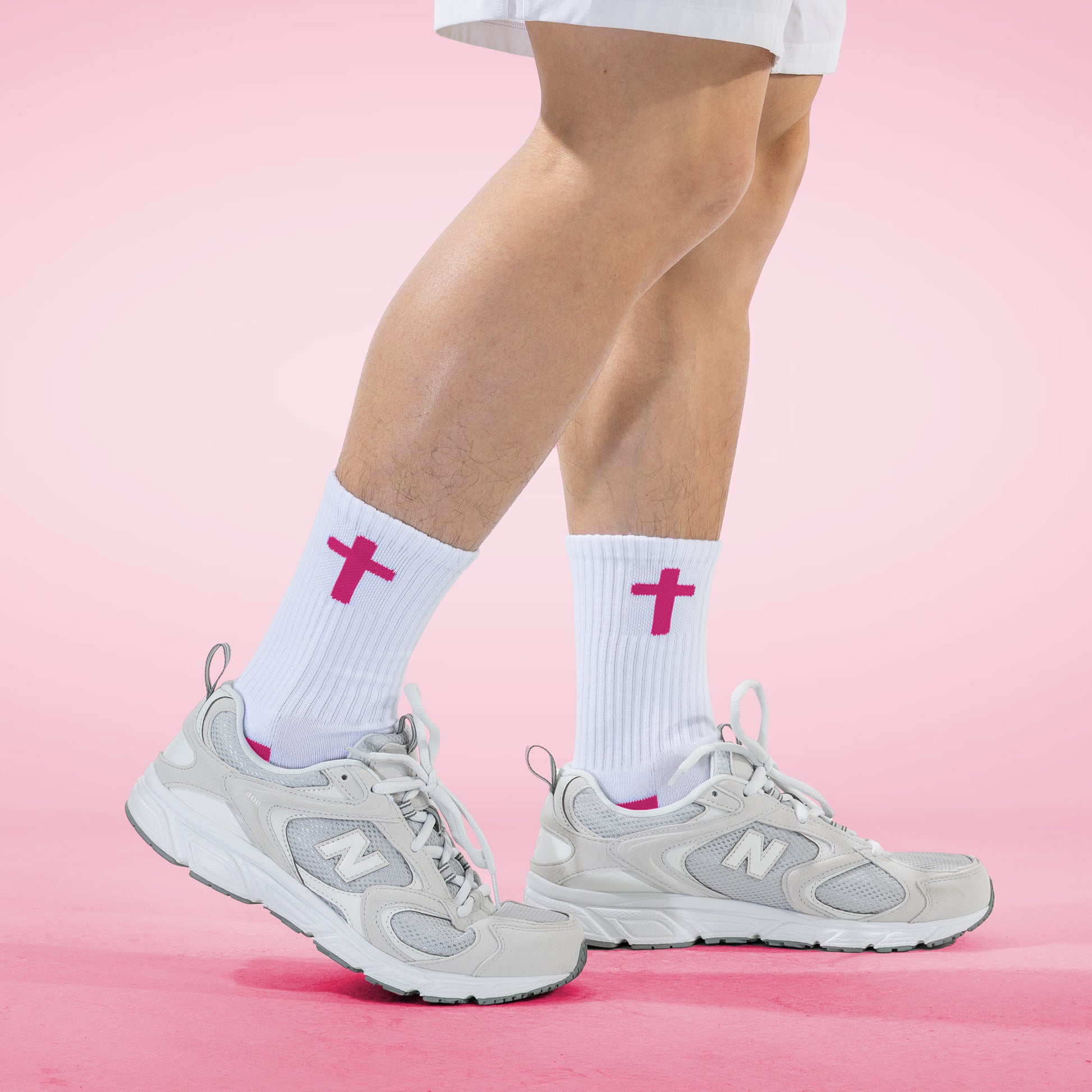 I Am Chosen | White + Dragonfruit Pink