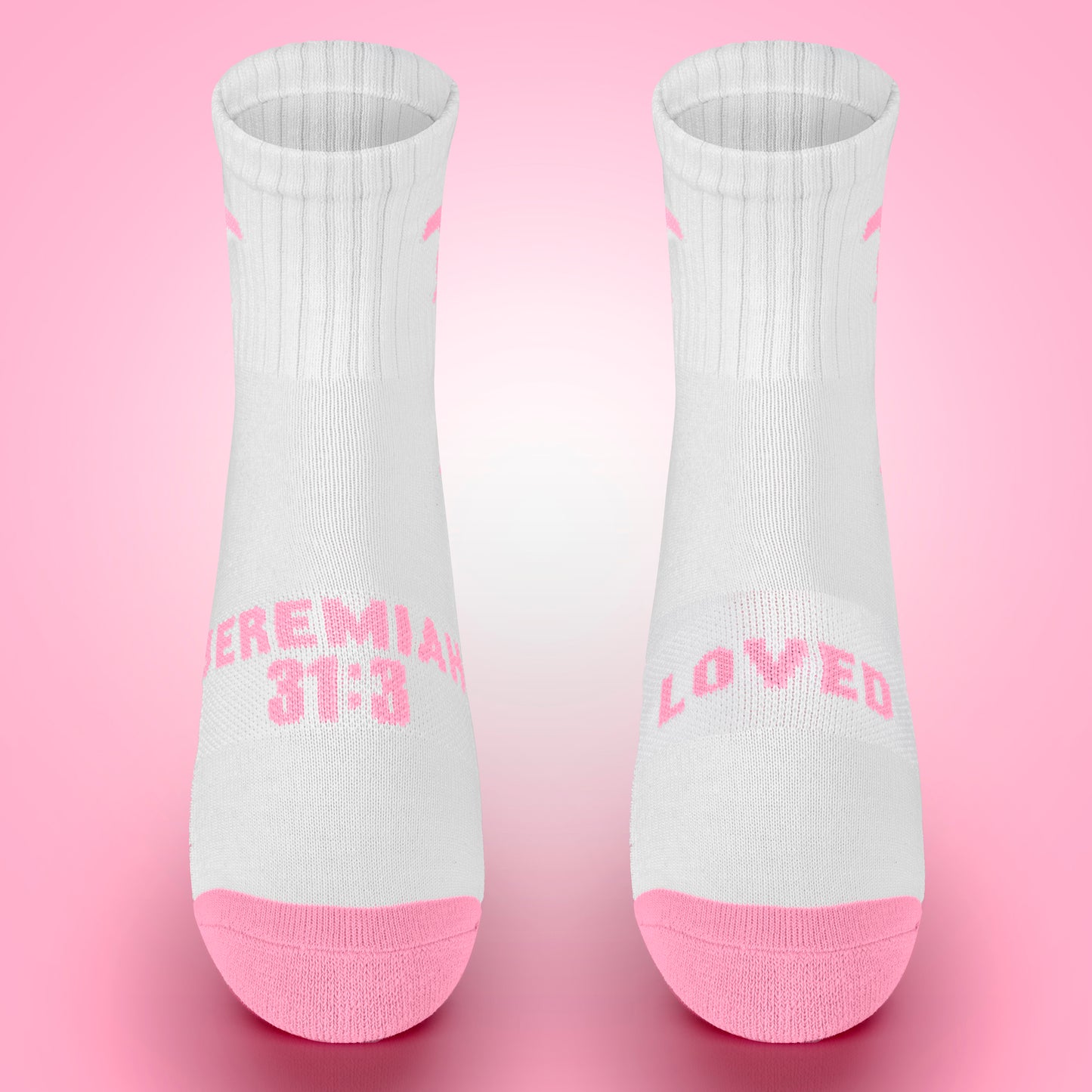 Loved | White + Pink