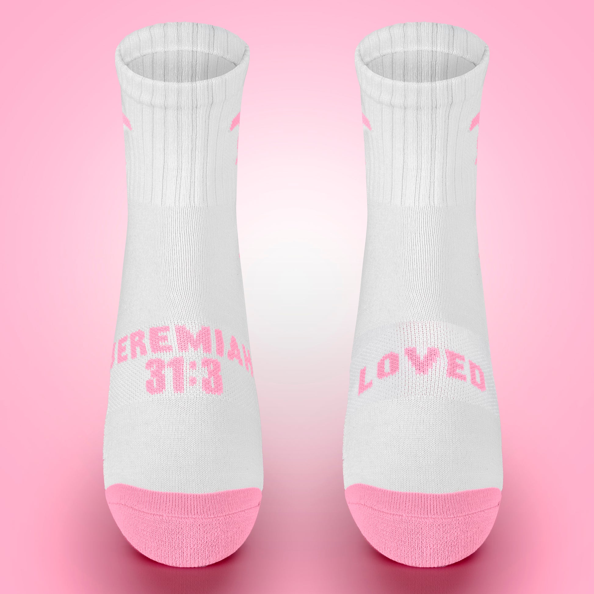 Loved | White + Pink