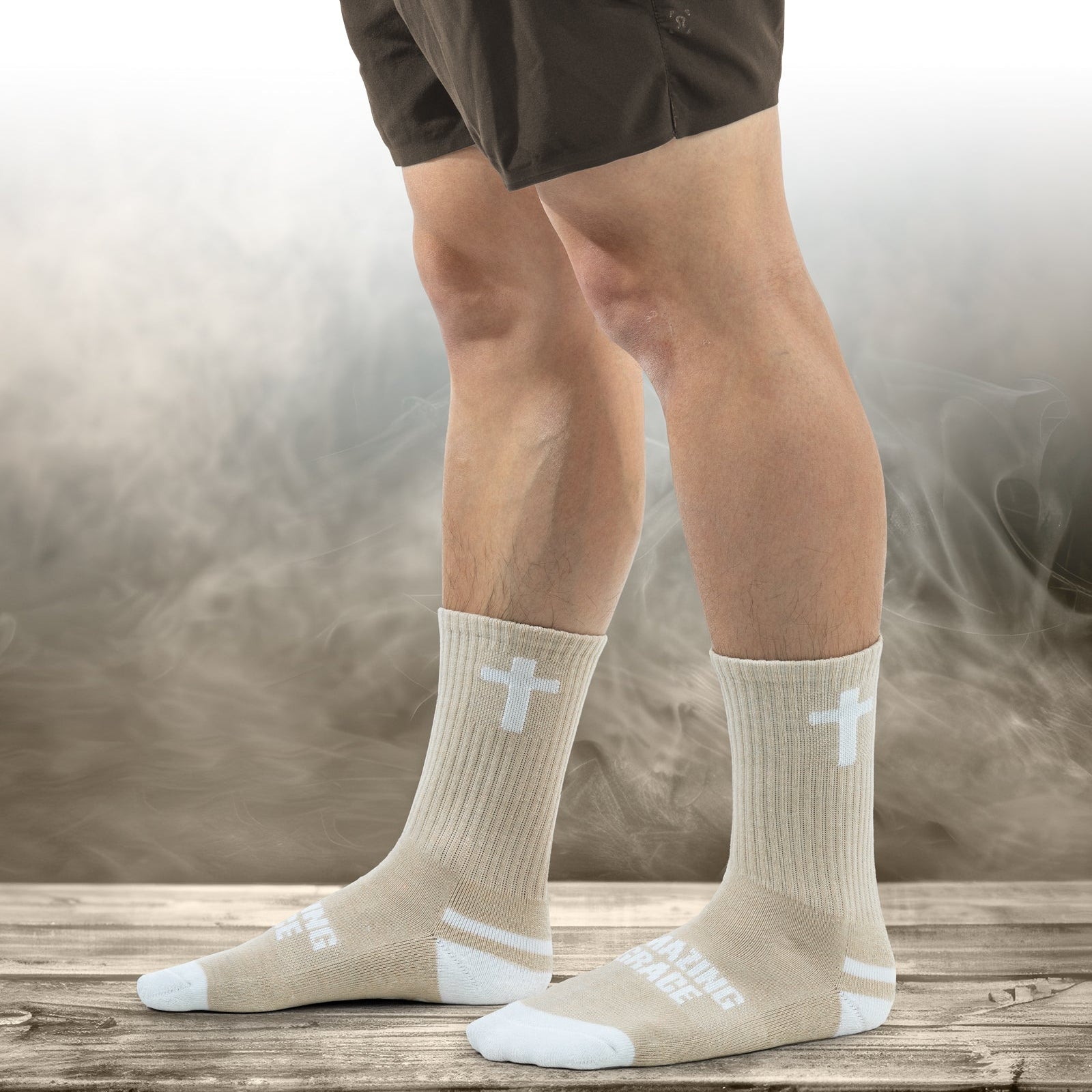 Amazing Grace | Bone + White