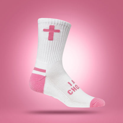 I am Chosen | White + Pink