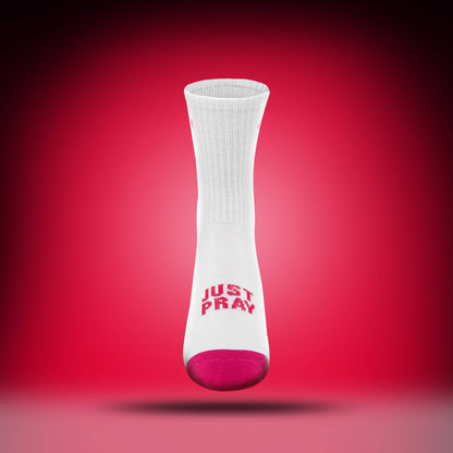 Just Pray | Dragonfruit Pink + White