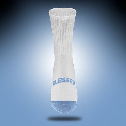 Blessed | White + Skyfall Blue