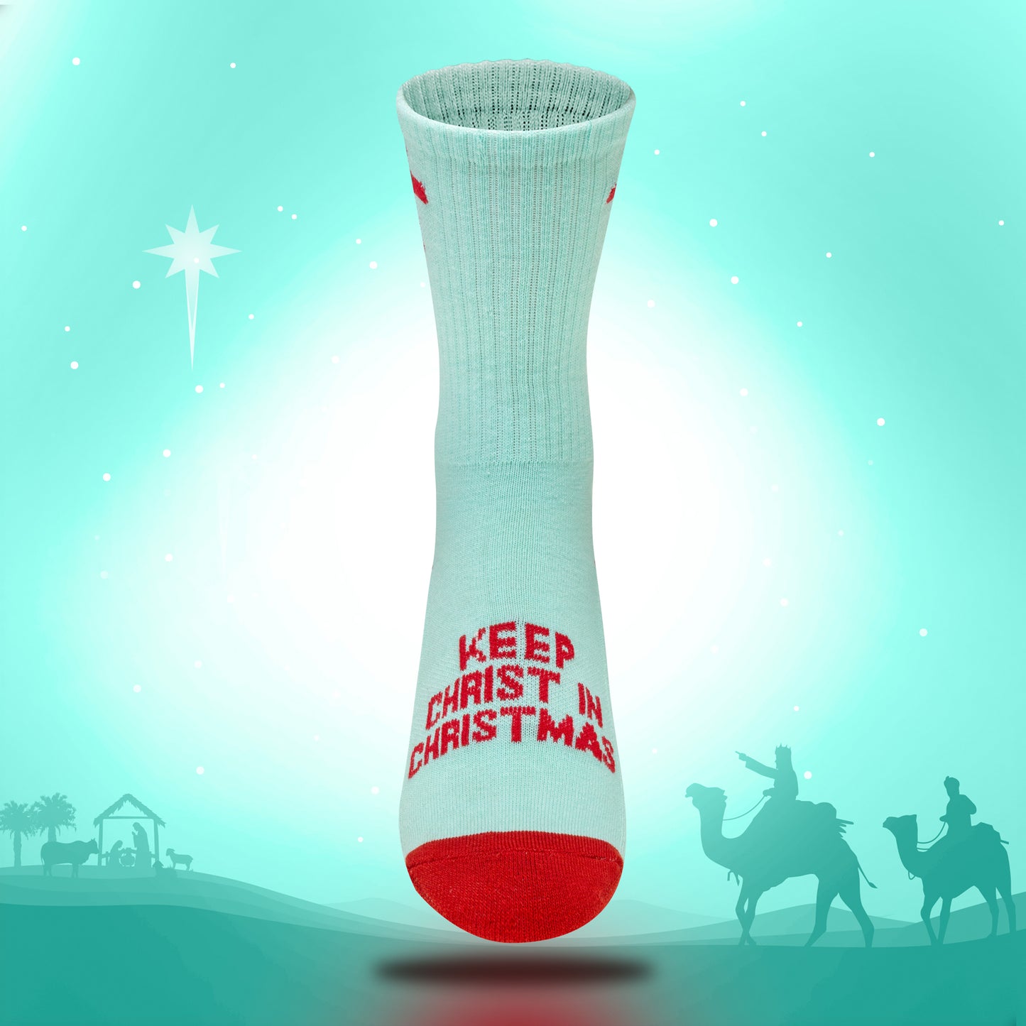 Keep Christ In Christmas | Icy Cane + Red