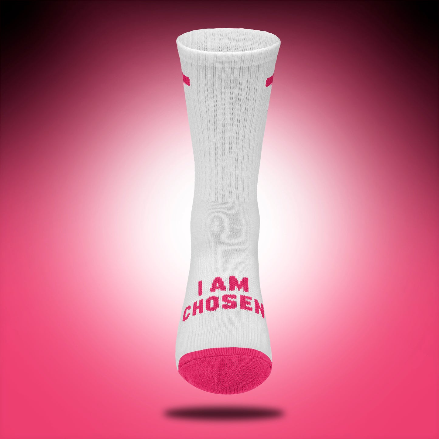 I Am Chosen | White + Dragonfruit Pink