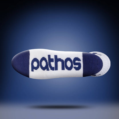 Powered By Faith | White + Navy