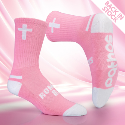 Romans 8:31 | Pink + White