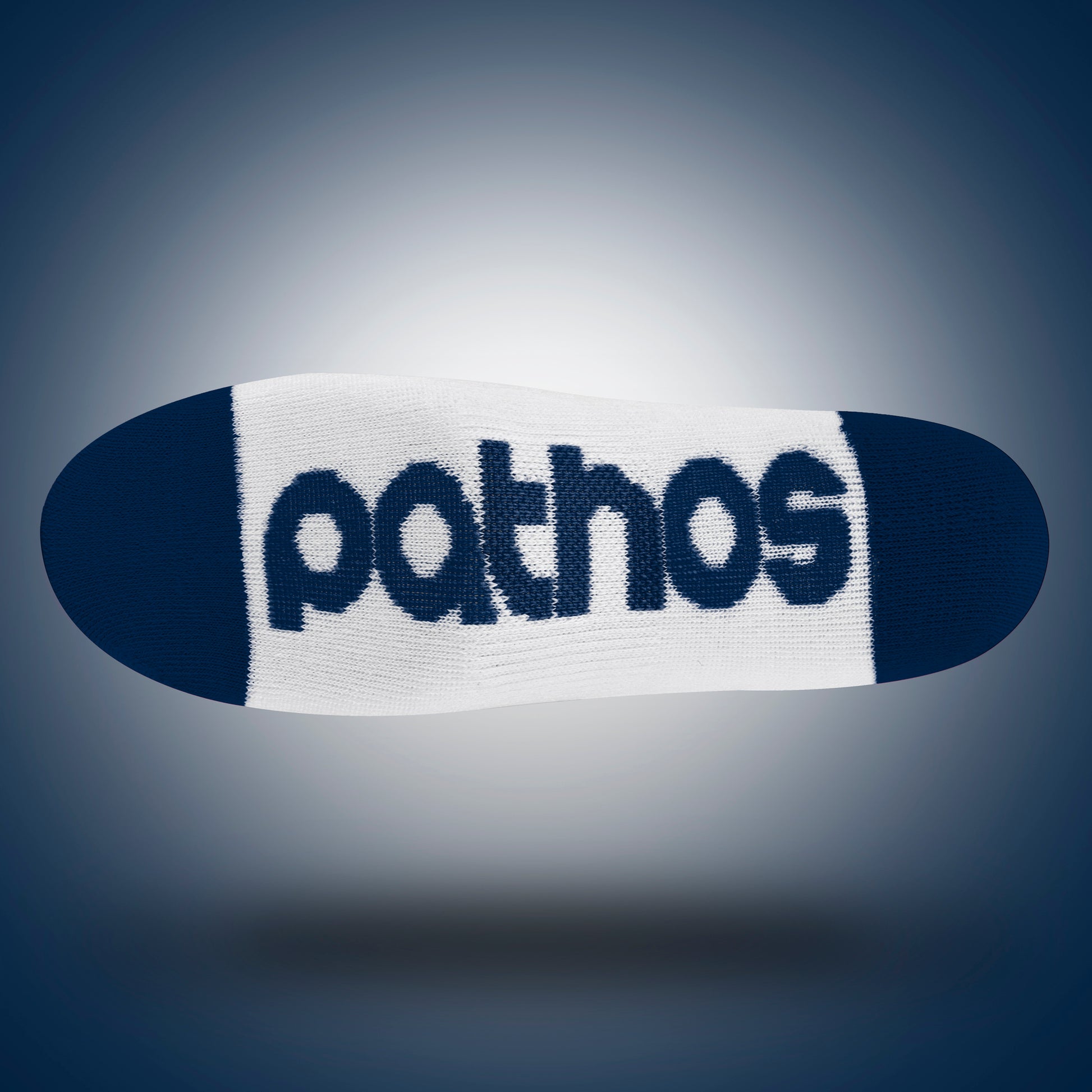 Powered by Faith | White + Navy